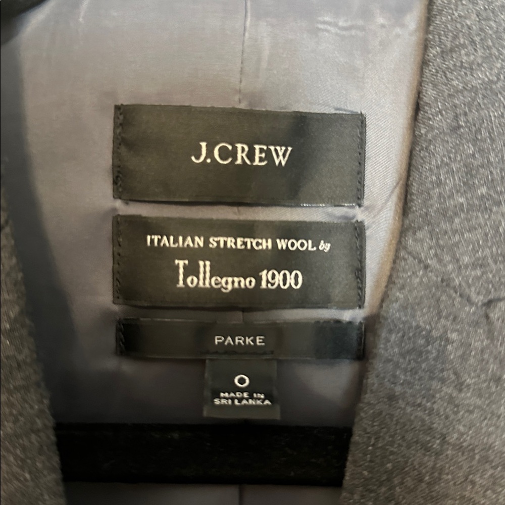 J.‎ Crew Parke Blazer in Italian Stretch Wool Gray Size 0 - Picture 5 of 8